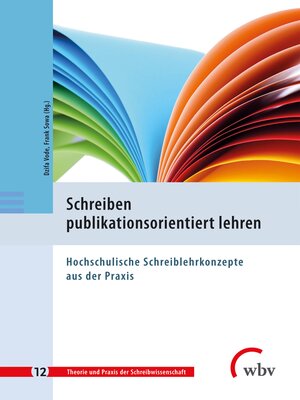 cover image of Schreiben publikationsorientiert lehren